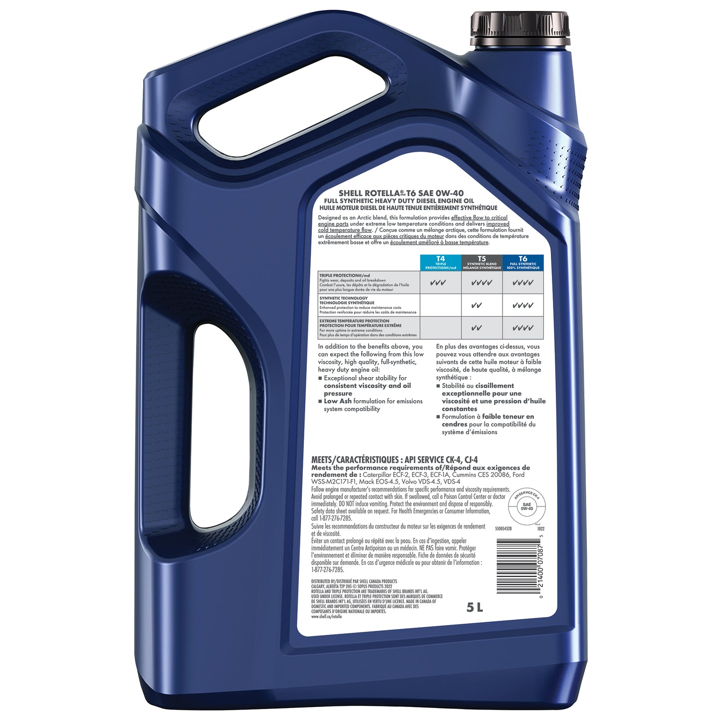 Shell Rotella T6 0W-40