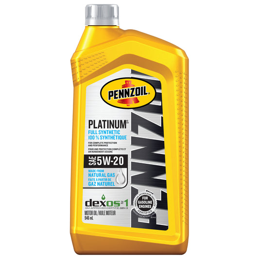 Pennzoil Platinum 5W20 Synthétique