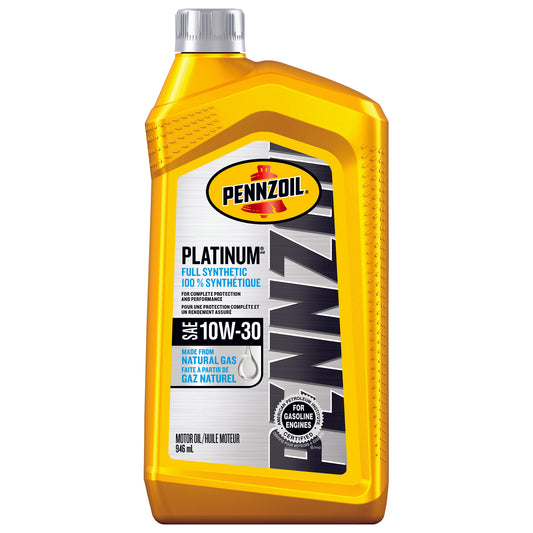 Pennzoil Platinum 10W30 synthétique : 550023765