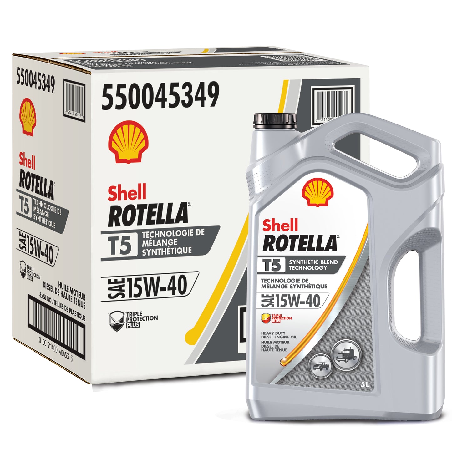 Shell Rotella T5 15W-40 Triple protection