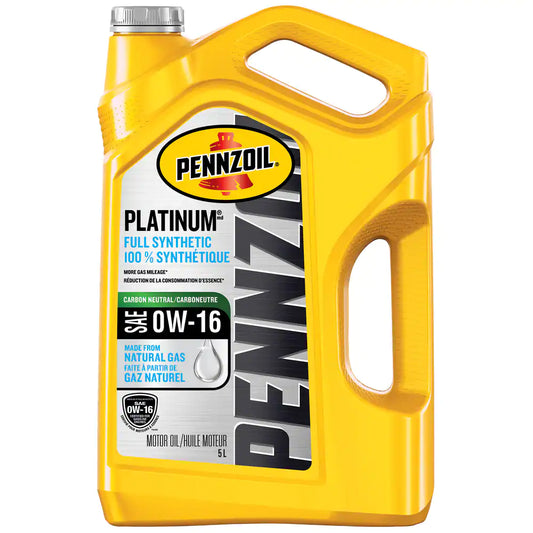 Pennzoil Platinum Synthétique 0W16 : 550048977