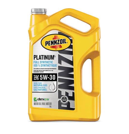 Pennzoil Platinum 5W30 100% Synthétique : 550022688